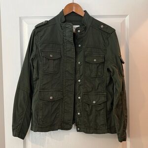 Kensie Jeans Green Military Style Jacket